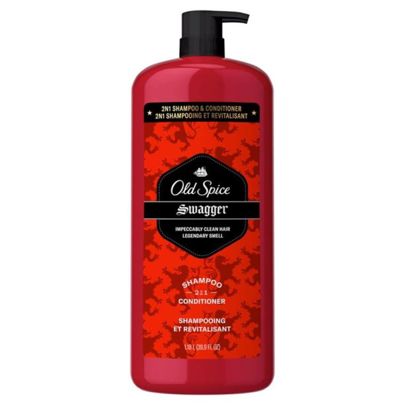 Old Spice Swagger 2 in1 Shampoo and Conditioner for Men (39.9 fl. oz.)