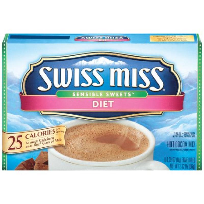 Swiss Miss Diet 0.29 Oz Hot Cocoa Mix 8 Ct Box