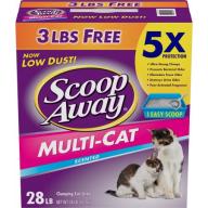 Scoop Away Multi-Cat, Scented Cat Litter, 28 Pounds