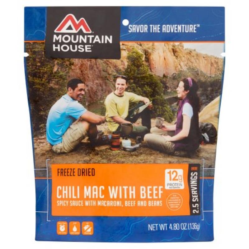 Mountain House Freeze Dried Chili Mac with Beef