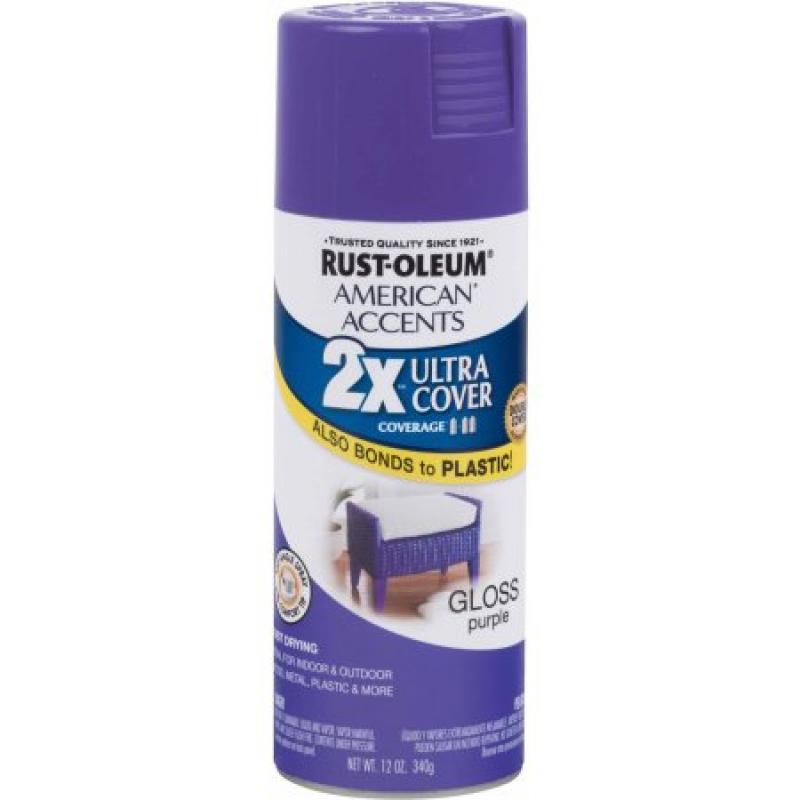 Rust-Oleum American Accents Ultra Cover 2x, Gloss Purple