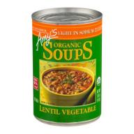 Amy&#039;s Kitchen Low Sodium Organic Lentil Vegetable Soup, 14.5 OZ