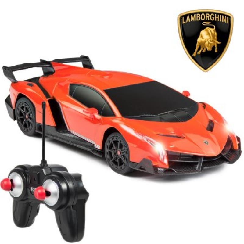 Best Choice Products 1/24 Officially Licensed RC Lamborghini Veneno Sport Racing Car W/ 27MHz Remote Controller