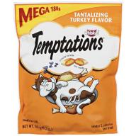 TEMPTATIONS Classic Treats for Cats Tantalizing Turkey Flavor 6.3 Ounces