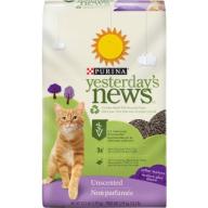 Purina Yesterday&#039;s News Unscented Soft Texture Cat Litter, 13.2 lb. Bag