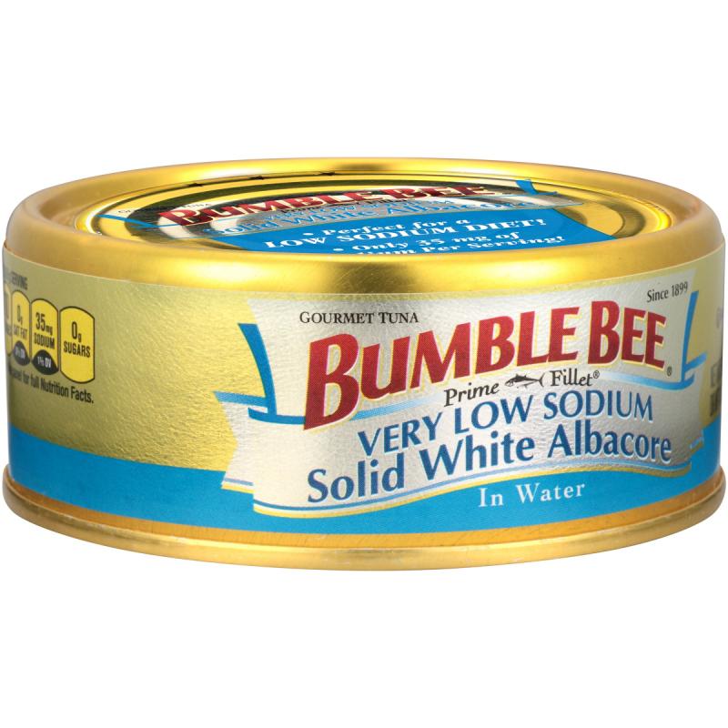 Bumble Bee Albacore Solid White Tuna In Water, 5 oz