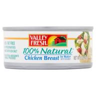 Valley Fresh Premium Chunk White In Water 98% Fat Free Chicken, 5 oz
