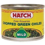 Hatch Mild Fire-Roasted Chopped Green Chiles, 4 oz