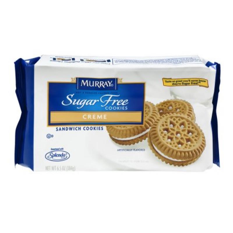 Murray Sugar Free Cookies Creme, 6.5 OZ