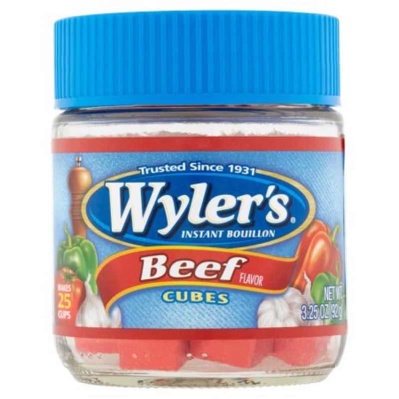 Wyler&#039;s Instant Bouillon Beef Cubes, 3.25 OZ