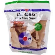 Vet Solutions Dentahex Oral Care Chews with Chlorhexidine For Dogs, Small 30 Count