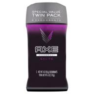 AXE Excite Deodorant Stick for Men, 3 oz, Twin Pack