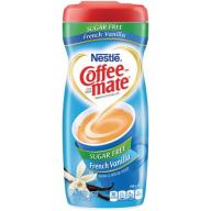 COFFEE-MATE French Vanilla Sugar Free Powder Coffee Creamer 10.2 oz. Canister