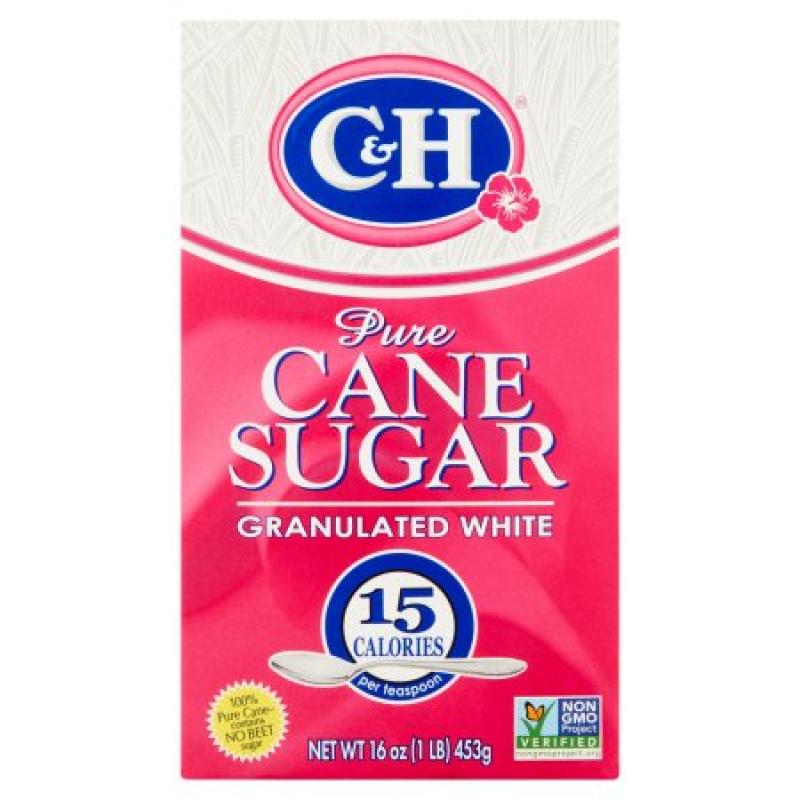 C&H? Pure Cane Sugar 1 lb. Box
