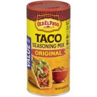 Old El Paso Taco Original Seasoning 6.25 oz Canister