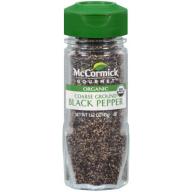 McCormick Gourmet™ Organic Premium Table Grind Black Pepper, 1.62 oz. Shaker