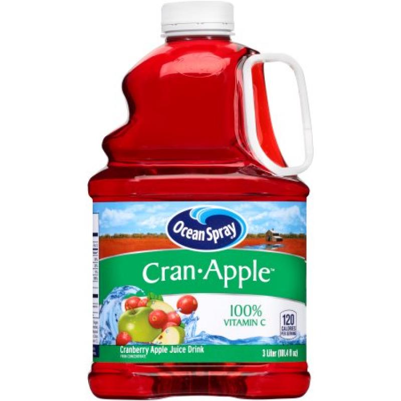 Ocean Spray Fruit Juice, Cran-Apple, 101.4 Fl Oz, 1 Count