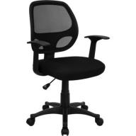 Flash Furniture Mesh Back Computer Chair, Black