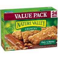 Nature Valley™ Oats &#039;n Honey Crunchy Granola Bars 12-2 ct Pouches