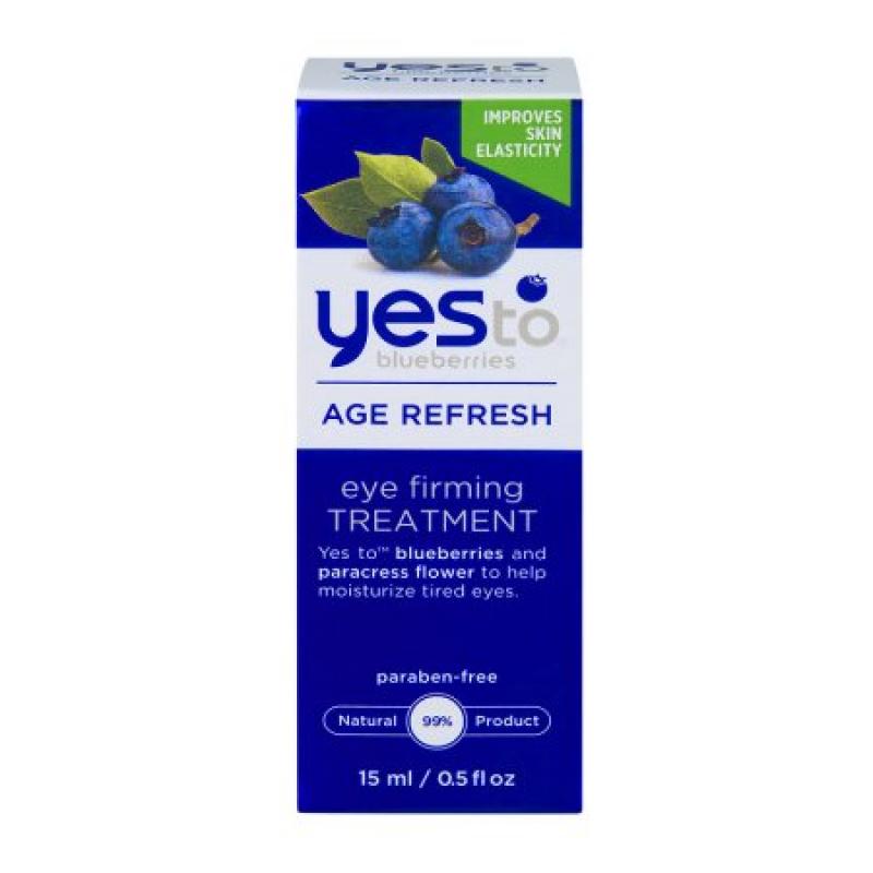 Yes to Blueberries Age Refresh Eye Firming Treatment, 0.5 FL OZ