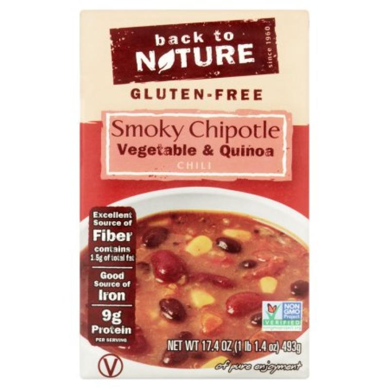 Back to Nature Smoky Chipotle Vegetable & Quinoa Chili, 17.4 oz