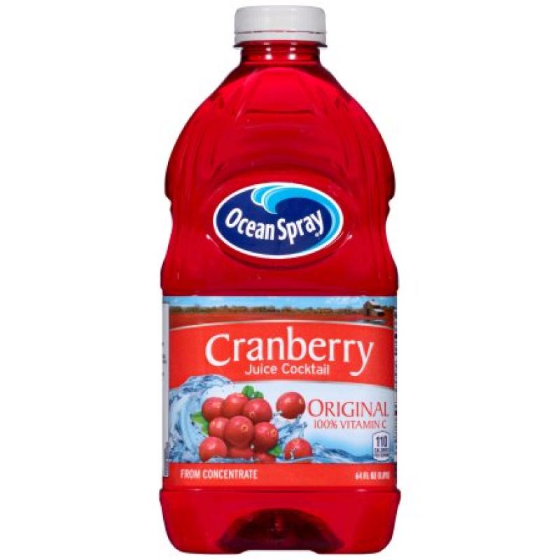 Ocean Spray Juice Cocktail, Cranberry, 64 Fl Oz, 1 Count