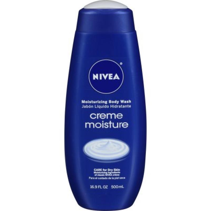 NIVEA Creme Moisture Moisturizing Body Wash 16.9 fl. oz.