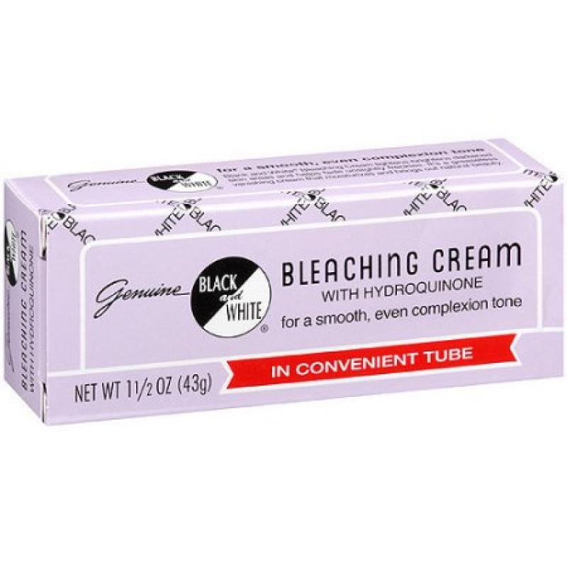Genuine Black & White Bleaching Cream, 1.5 oz