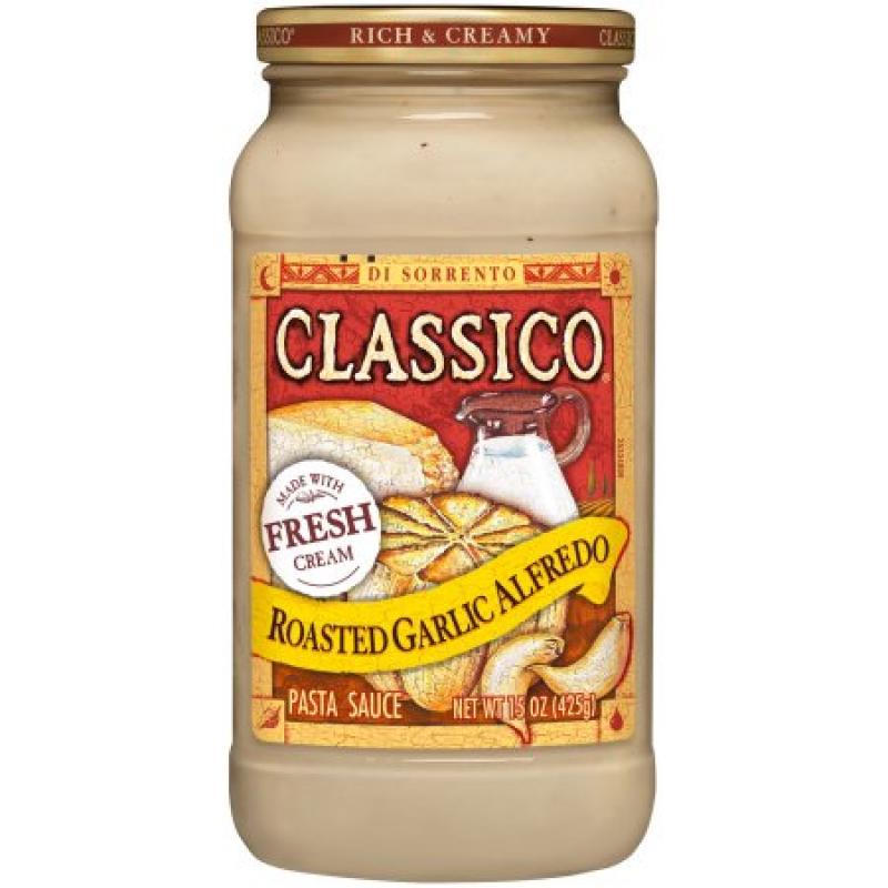 Classico Pasta Sauce Roasted Garlic Alfredo, 15 Oz
