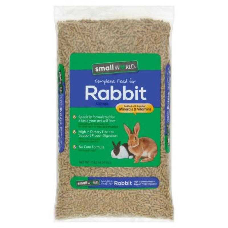 Small World: Complete Feed For Rabbits Rabbit, 10 lb