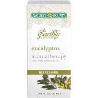 Nature&#039;s Bounty Earthly Elements Aromatherapy Eucalyptus 100% Pure Essential Oil, 0.34 fl oz