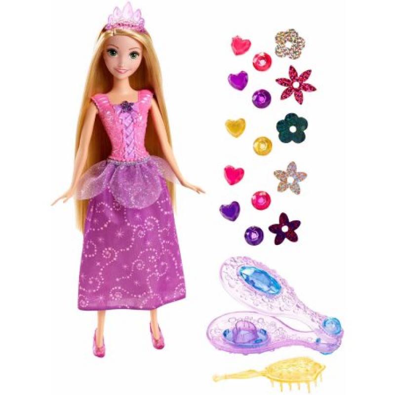 Disney Princess Gem Styler Rapunzel Doll