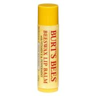 Burt&#039;s Bees 100% Natural Moisturizing Lip Balm, Beeswax, 1 Tube