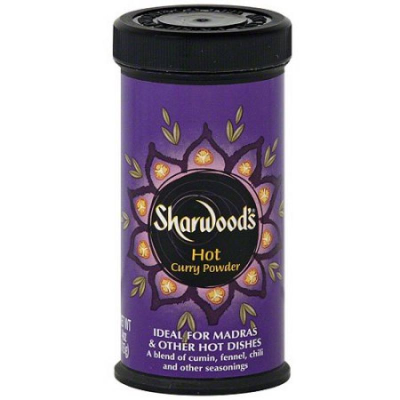 Sharwood&#039;s Hot Curry Powder, 3.6 oz (Pack of 6)
