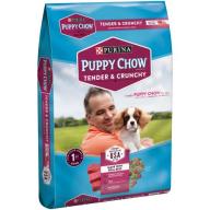 Purina Puppy Chow Tender and Crunchy Puppy Food 16.5 lb. Bag