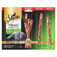 SHEBA Meaty Tender Sticks With Turkey Cat Treats - 0.7 Ounces (5 Treats)