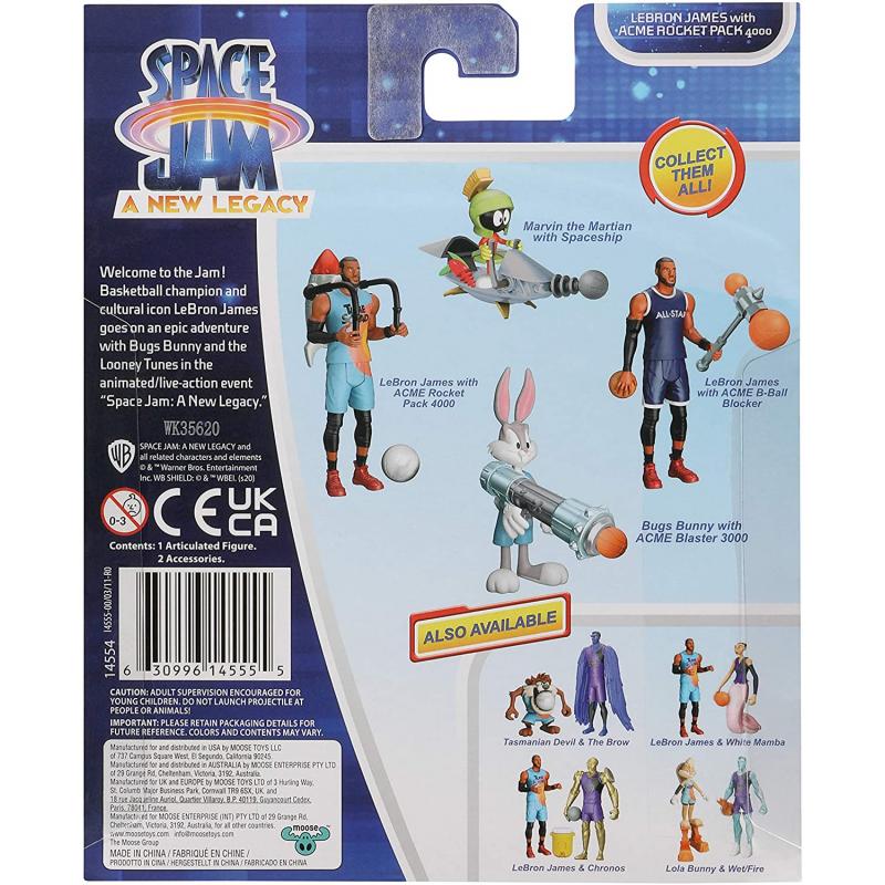 Space Jam: A New Legacy Season 1 Ballers Figure Pack – Bugs Bunny