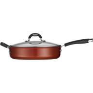 Tramontina Style 11" Ceramic Nonstick Covered Deep Skillet
