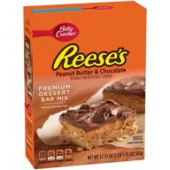 Betty Crocker Hershey&#039;s Dessert Bar Mix Reese&#039;s Peanut Butter & Chocolate 17.75 oz Box