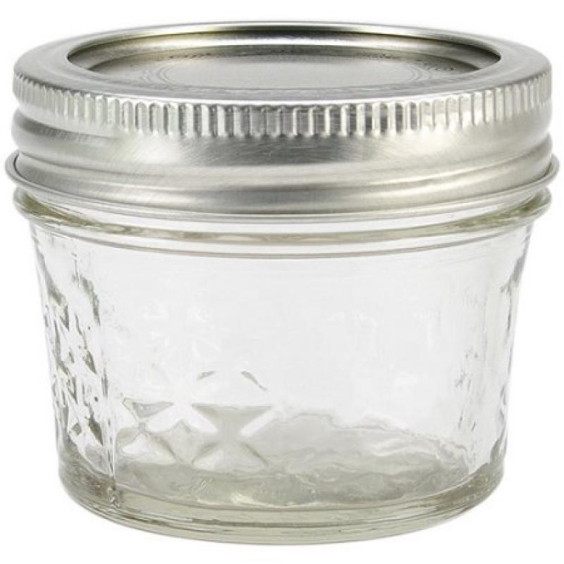 Ball Regular Mouth Quilted Crystal Jelly Jars - 12 CT