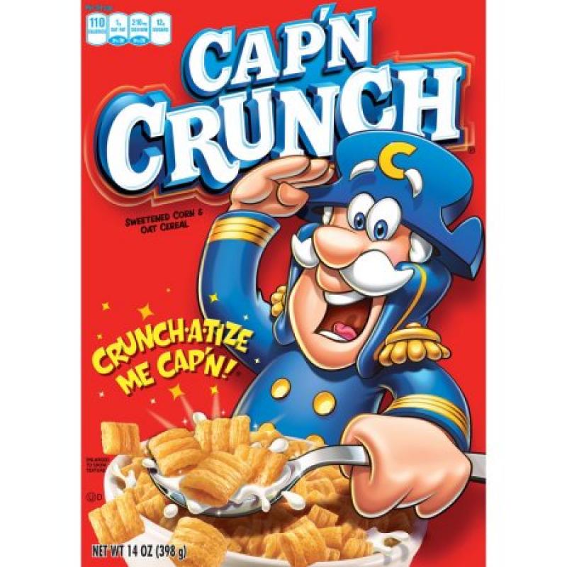 Cap&#039;n Crunch Breakfast Cereal, 14 Oz