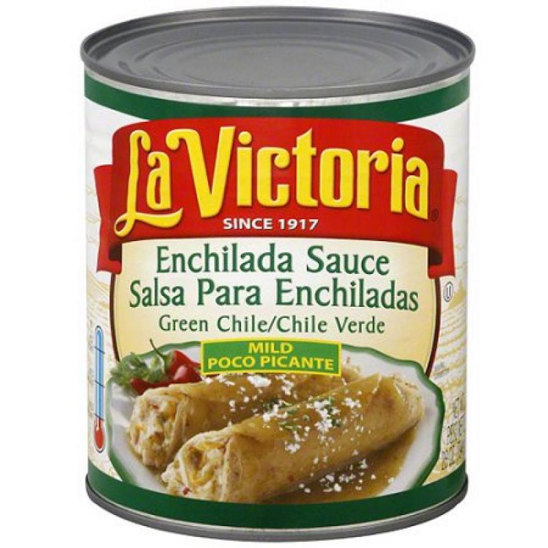 La Victoria Mild Green Chile Enchilada Sauce, 28 oz (Pack of 6)