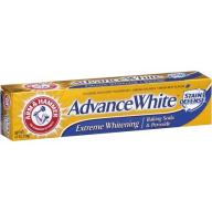 Arm & Hammer Advance White Stain Defense Extreme Whitening Baking soda & Peroxide, 6.0 OZ