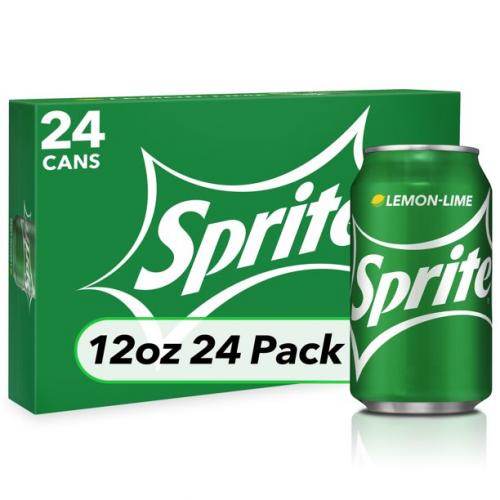 Sprite Cans, 12 fl oz, 24 Pack