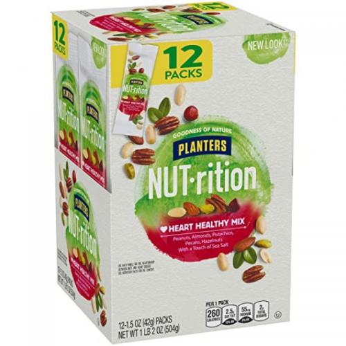 Planters NUT-rition Heart Healthy Mix (18 oz., 12 pk.)