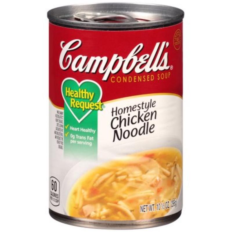 Campbell&#039;s Healthy Request Soup, Homestyle Chicken Noodle, 10.5 Oz