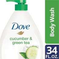 Dove go fresh Body Wash Cucumber and Green Tea Pump, 34 oz