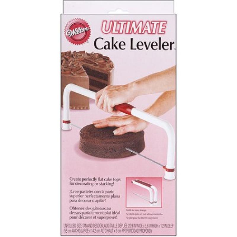 Wilton 20.9"x5.6"x1.2" Baking Tools Ultimate Cake Leveler 415-800