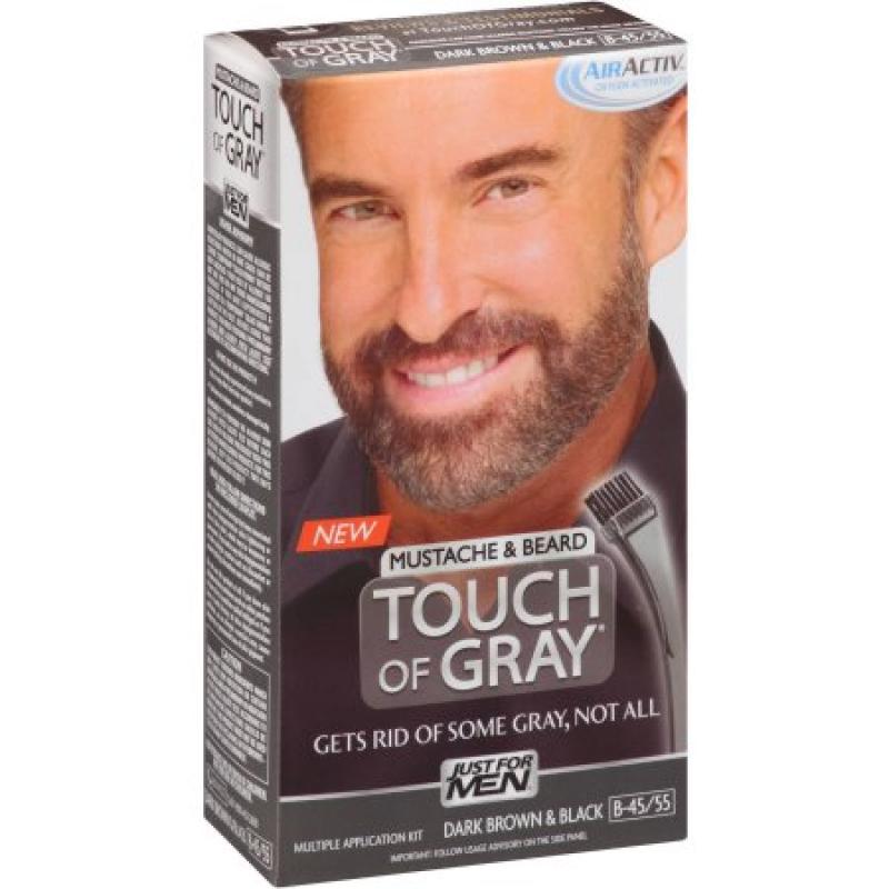 Just for Men Touch of Gray Mustache & Beard, Dark Brown & Black
