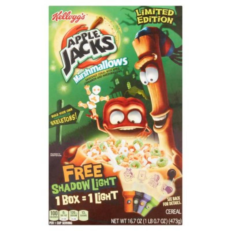 Kellogg&#039;s Limited Edition Apple Jacks with Marshmallows Cereal 16.7oz